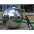 bolas de acero inoxidable de escultura VSSSP-05S